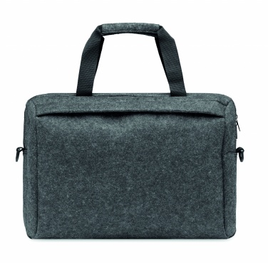Logo trade corporate gifts picture of: 15 inch RPET felt laptop bag
