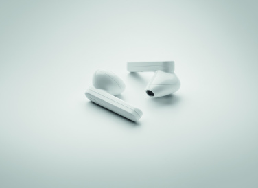 Logotrade advertising product picture of: TWS earbuds with solar charger