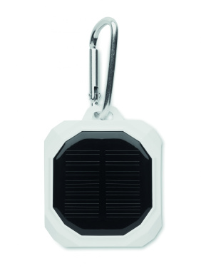 Logo trade promotional items image of: TWS earbuds with solar charger