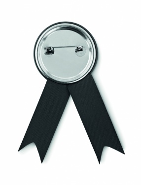 Logo trade corporate gifts picture of: Ribbon style badge pin