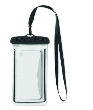 Logo trade promotional giveaways image of: Waterproof smartphone pouch