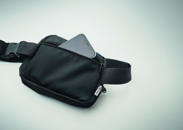Logo trade promotional item photo of: 300D RPET polyester waist bag