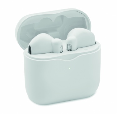 Logo trade promotional items picture of: TWS earbuds with charging base