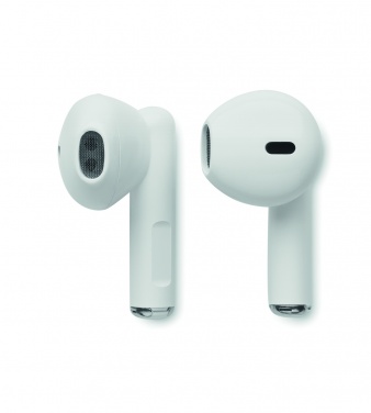 Logo trade corporate gifts image of: TWS earbuds with charging base