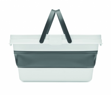 Logo trade promotional giveaway photo of: Collapsible picnic basket