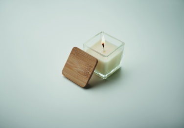 Logotrade promotional giveaways photo of: Squared fragranced candle 50gr