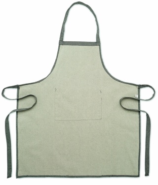 Logo trade promotional giveaways image of: Recycled cotton Kitchen apron