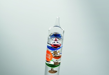 Logo trade promotional items picture of: Galileo thermometer glass 28cm