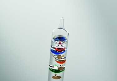 Logo trade promotional products image of: Galileo thermometer glass 28cm