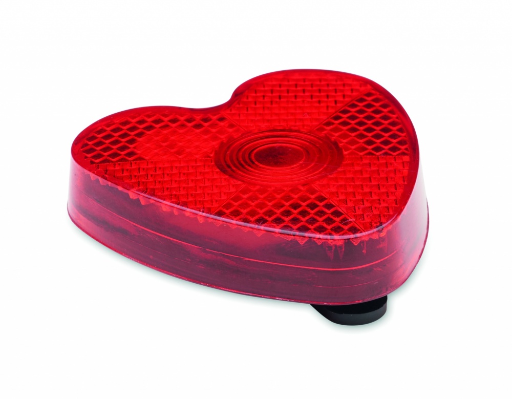 Logo trade corporate gift photo of: Heart shaped reflector light