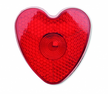 Logo trade promotional item photo of: Heart shaped reflector light