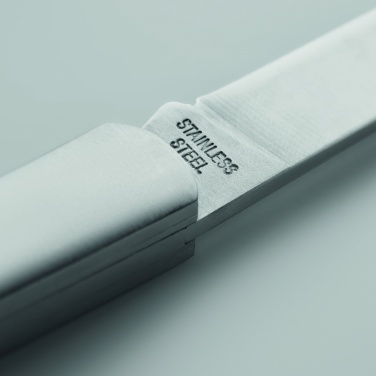 Logo trade promotional products image of: Foldable knife in acacia wood