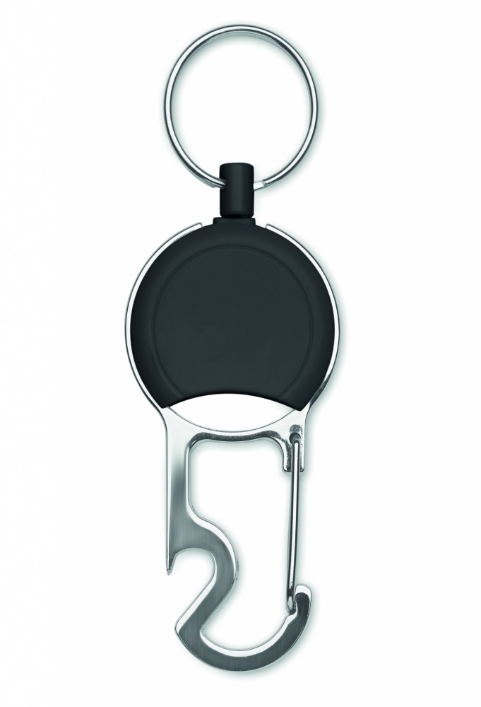 Logo trade promotional merchandise photo of: Retractable badge holder set