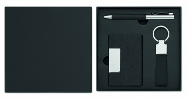 Logotrade promotional giveaways photo of: 3-piece gift set in a gift box with customizable printing