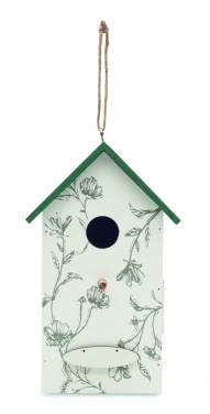 Logo trade promotional giveaway photo of: Bird house in plywood