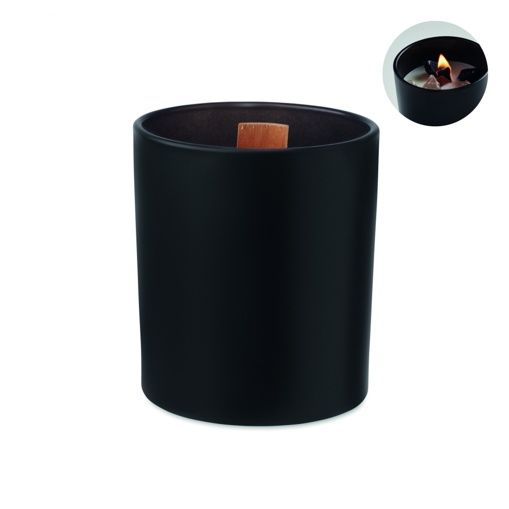 Logotrade corporate gift picture of: Plant based wax candle 200 gr