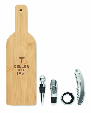 Logotrade corporate gifts photo of: Bottle shaped wine set