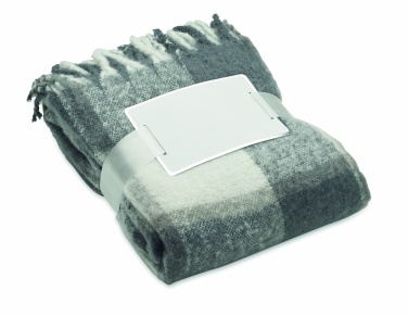 Logotrade promotional products photo of: Chequered mohair blanket