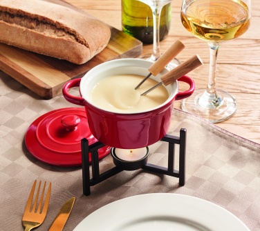 Logo trade promotional products picture of: Ceramic fondue set 300 ml