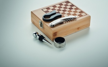 Logo trade corporate gift photo of: Chess board wine set