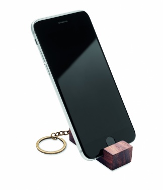 Logo trade business gift photo of: Key ring with phone stand Hyvinkää