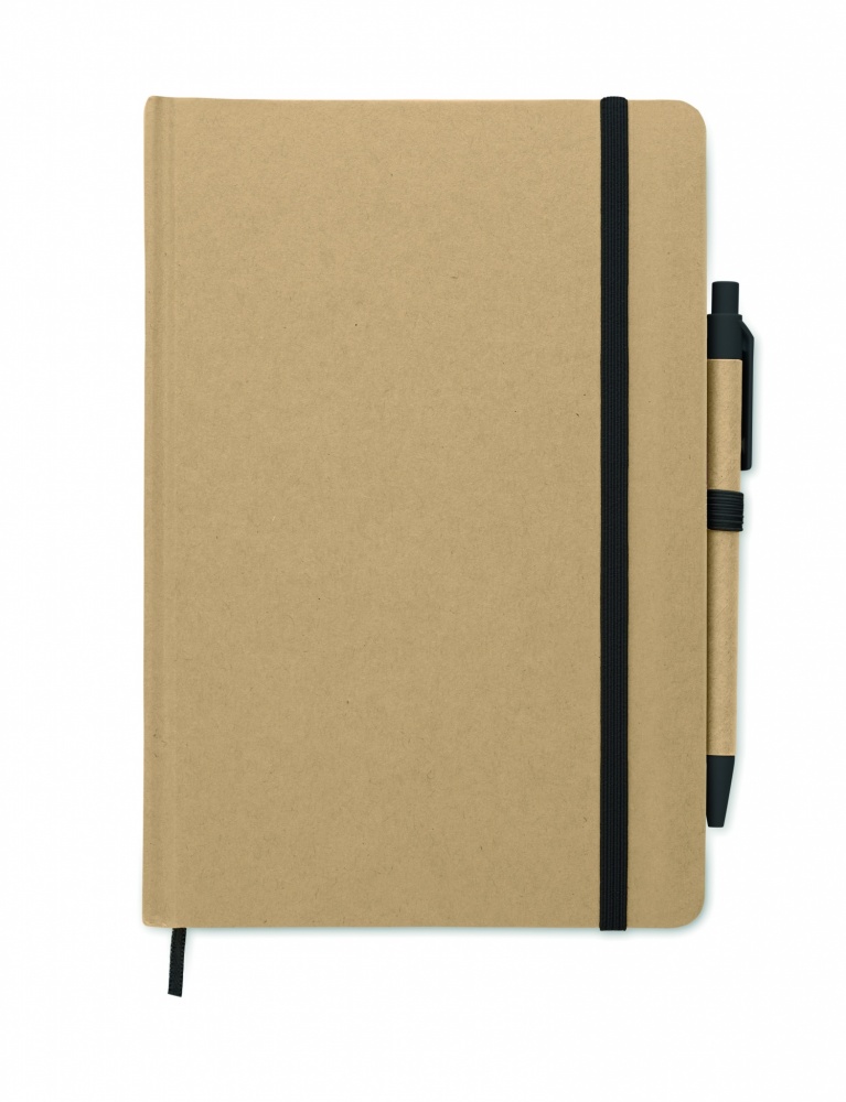 Logotrade advertising product picture of: Caratil A5 notebook in recycled carton