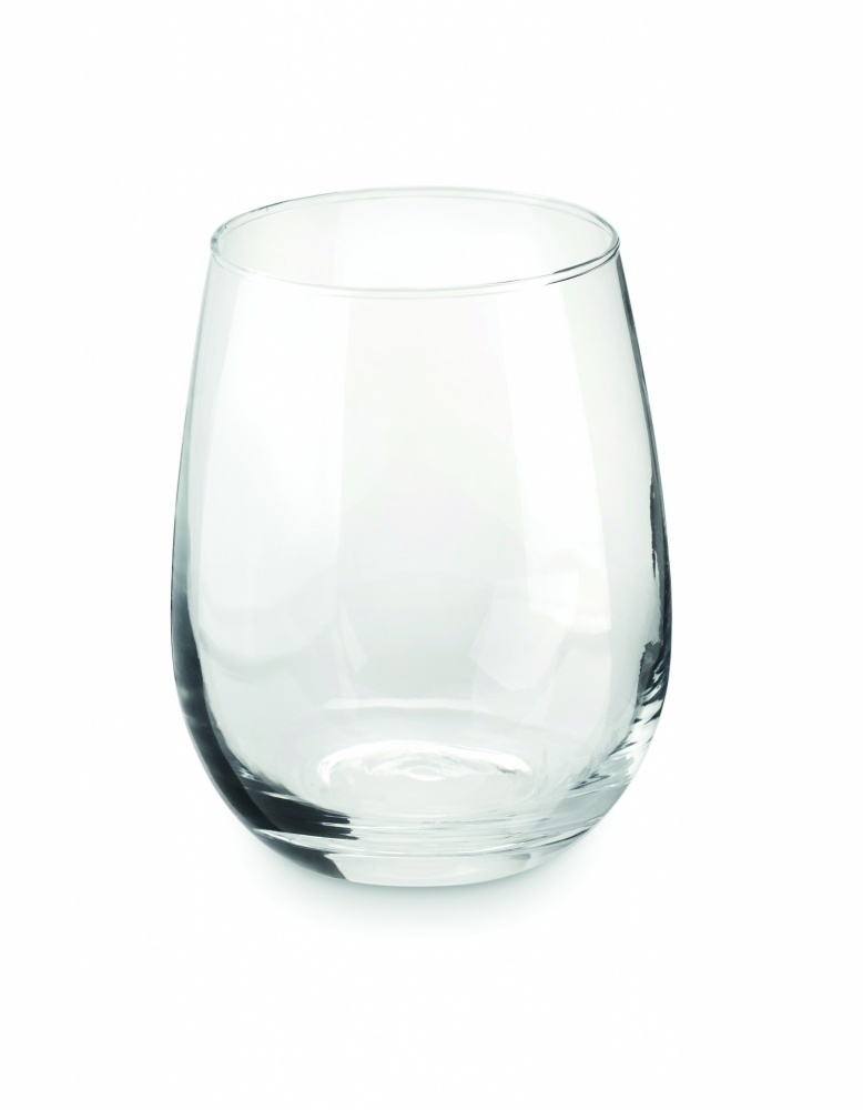 Logo trade promotional giveaway photo of: Stemless glass in gift box