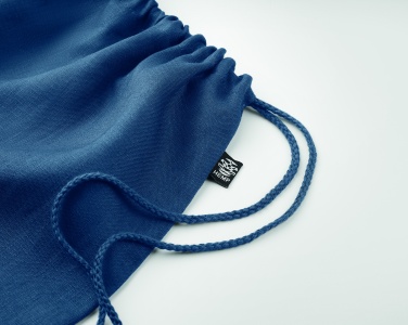 Logo trade promotional items picture of: Hemp drawstring bag 200 gr/m²
