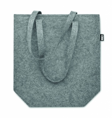Logotrade promotional merchandise picture of: RPET felt shopping bag