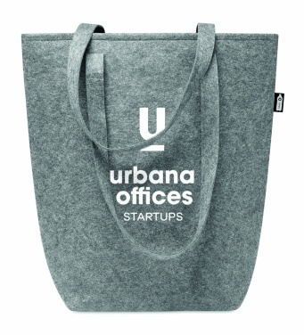 Logotrade promotional product image of: RPET felt shopping bag