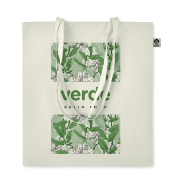 Logo trade promotional gifts image of: Organic cotton shopping bag