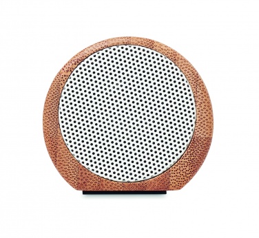 Logotrade promotional gift image of: Wireless bamboo speaker 2x5W