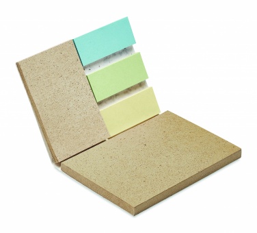 Logo trade promotional giveaways picture of: Grass/seed paper memo pad