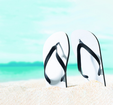 Logo trade promotional giveaway photo of: Sublimation beach slippers