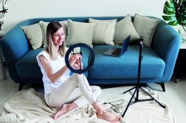 Logo trade promotional giveaway photo of: 26 cm LED ring light set