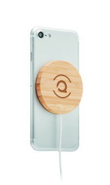 Logo trade promotional giveaways picture of: Magnetic Wireless charger 10W