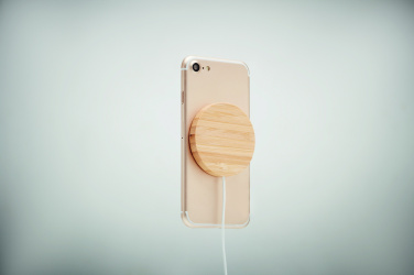 Logo trade business gifts image of: Magnetic Wireless charger 10W