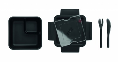 Logotrade business gift image of: Lunch box with cutlery 600ml