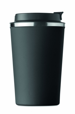 Logo trade business gifts image of: Double wall tumbler Brace 350 ml
