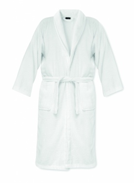 Logo trade advertising products picture of: Bathrobe organic cotton XL/XXL