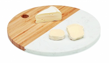 Logotrade promotional giveaway picture of: Marble/ bamboo serving board