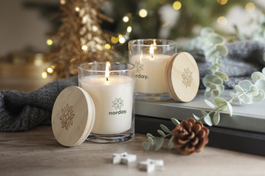 Logo trade advertising product photo of: Vanilla fragranced candle