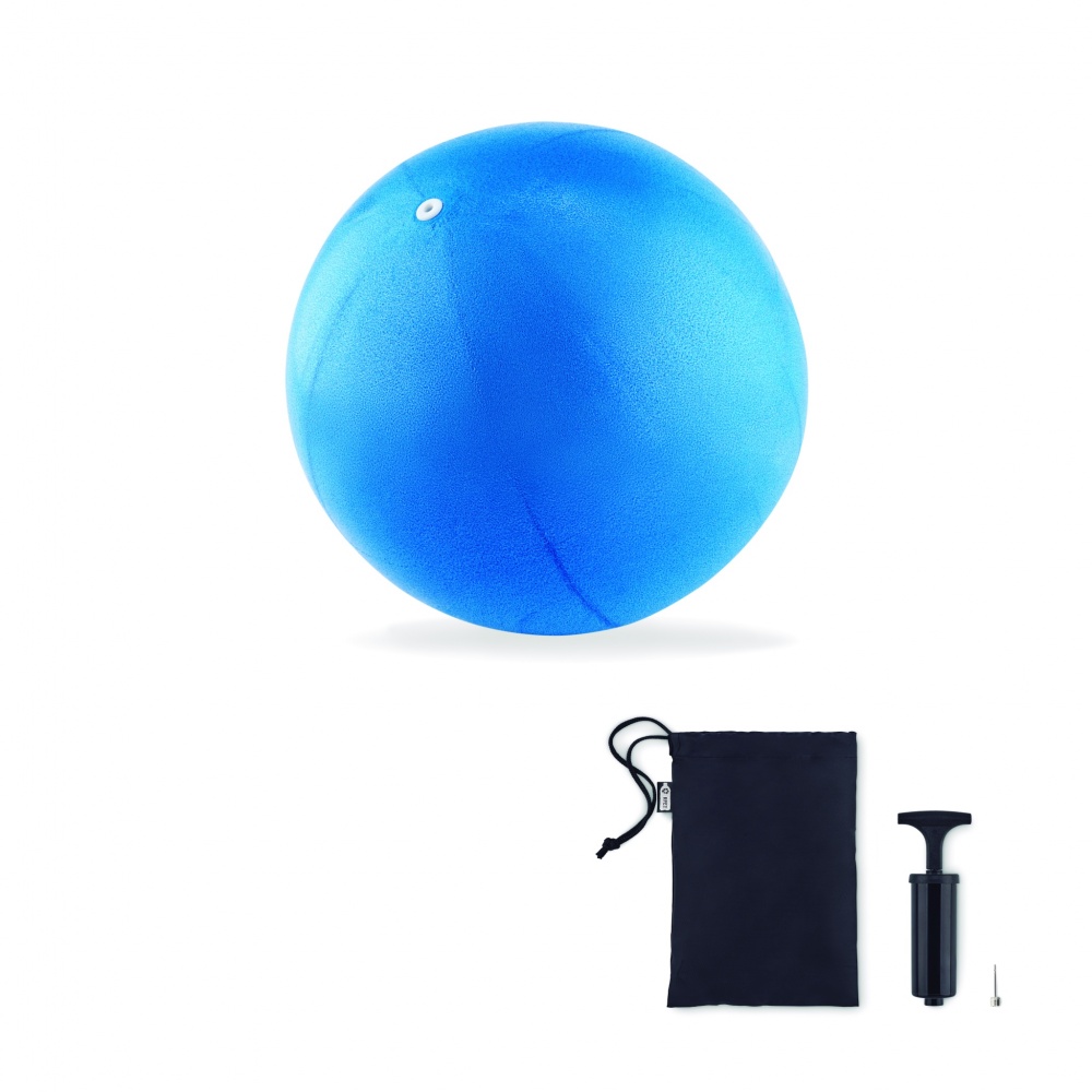 Logo trade promotional gifts picture of: Small Pilates ball with pump