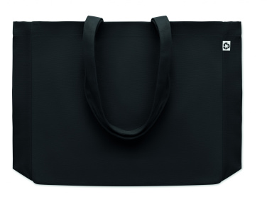 Logo trade promotional items image of: Canvas Recycled bag 280 gr/m²