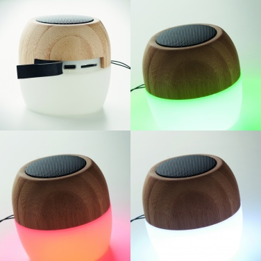 Logotrade advertising products photo of: 5.0 wireless bamboo speaker