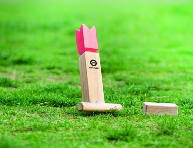 Logotrade promotional giveaway picture of: Pinewood outdoor throwing game