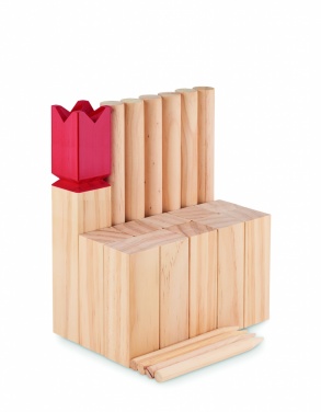 Logotrade promotional item image of: Pinewood outdoor throwing game