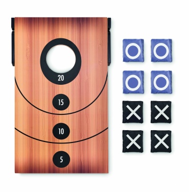 Logo trade corporate gift photo of: Double sided MDF game set