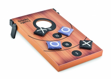 Logo trade promotional merchandise picture of: Double sided MDF game set