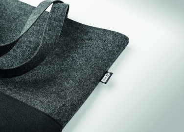 Logo trade promotional products picture of: RPET felt shopping bag